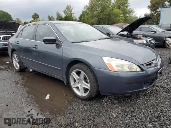 2003 Honda Accord LX with VIN JHMCM56383C017615, listed as a Copart auction lot 84350665 with 174,381 mi miles and Salvage title. Bid and sale history available at DreamBid. Image 4.