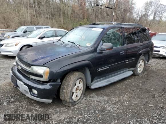 2002 Chevrolet TrailBlazer LS with VIN 1GNDT13S922463670, listed as a Copart auction lot 51736525 with 173,699 mi miles and Salvage title. Bid and sale history available at DreamBid. Image 1.