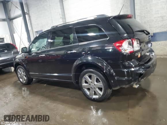 2011 Dodge Journey Crew with VIN 3D4PH3FG5BT507787, listed as a Copart auction lot 45723575 with 117,218 mi miles and Salvage title. Bid and sale history available at DreamBid. Image 2.