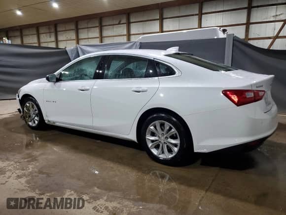 2025 Chevrolet Malibu LT с VIN 1G1ZD5ST8SF146395, выставлен на аукционе Copart как лот 90232415 с пробегом 20 180 миль миль и Чистый • Clean title. История ставок и продаж доступна на DreamBid. Изображение 2.
