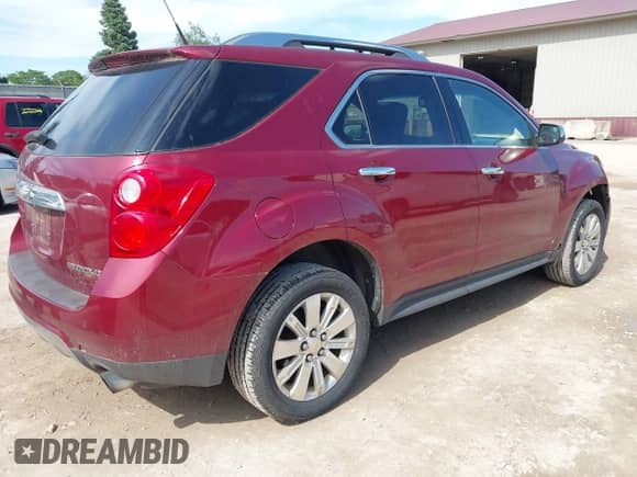2010 Chevrolet Equinox 2LT with VIN 2CNFLPEYXA6218461, listed as a IAAI auction lot 42531396 with 200,182 mi miles and . Bid and sale history available at DreamBid. Image 4.