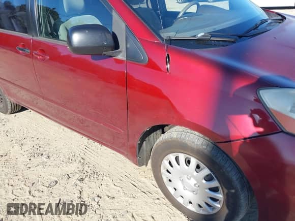 2008 Toyota Sienna LE with VIN 5TDZK23C38S211110, listed as a IAAI auction lot 43509559 with 168,943 mi miles and . Bid and sale history available at DreamBid. Image 12.