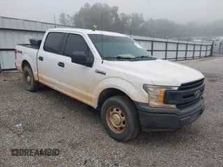 2019 Ford F-150 XL z VIN 1FTEW1E55KKE33481, wystawiony jako IAAI lot #43518217 z przebiegiem 137 189 mil mil oraz . Historia ofert i sprzedaży dostępna na DreamBid. Obrazek 1.