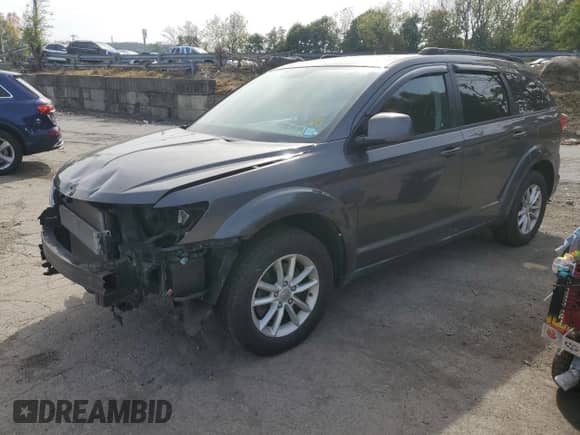 2014 Dodge Journey SXT with VIN 3C4PDDBG8ET242064, listed as a Copart auction lot 83820625 with 89,956 mi miles and Salvage title. Bid and sale history available at DreamBid. Image 1.