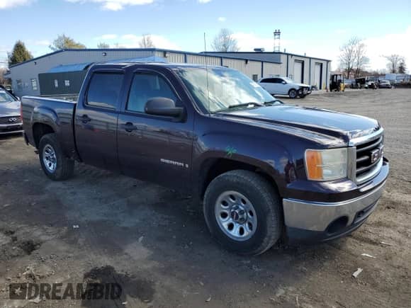 2008 GMC Sierra 1500 SL with VIN 2GTEK13C181332766, listed as a Copart auction lot 47301565 with 191,821 mi miles and Salvage title. Bid and sale history available at DreamBid. Image 4.