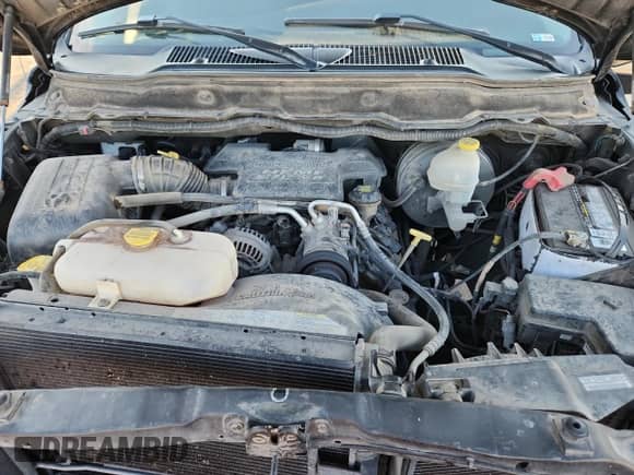 2004 Dodge 2500 SLT with VIN 3D7KA28D74G160649, listed as a Copart auction lot 70905455 with 91,652 mi miles and Salvage title. Bid and sale history available at DreamBid. Image 11.