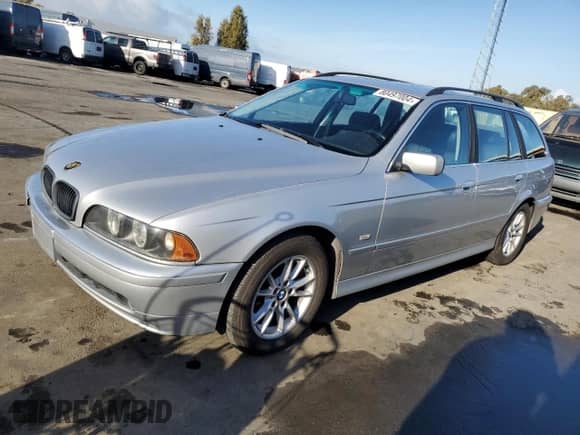 2003 BMW 5 Series 525i с VIN WBADS43463GE11741, выставлен на аукционе Copart как лот 80497004 с пробегом 166 198 миль миль и Чистый • Clean title. История ставок и продаж доступна на DreamBid. Изображение 1.
