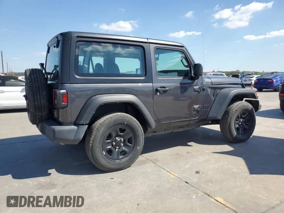 2022 Jeep Wrangler Willys с VIN 1C4GJXAG1NW105893, выставлен на аукционе Copart как лот 72932494 с пробегом 273 миль миль и Списание • Salvage title. История ставок и продаж доступна на DreamBid. Изображение 3.