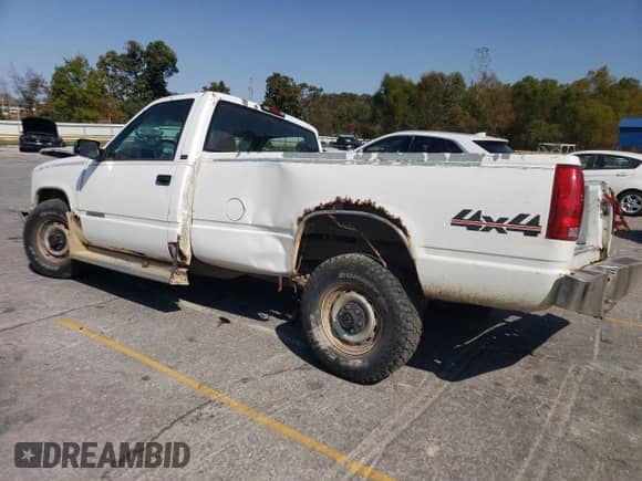 1995 Chevrolet Silverado 2500 с VIN 1GCFK24K1SZ128581, выставлен на аукционе Copart как лот 75463994 с пробегом 193 008 миль миль и Списание • Salvage title. История ставок и продаж доступна на DreamBid. Изображение 2.