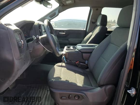 2024 Chevrolet Silverado 1500 Custom with VIN 1GCPABEK5RZ230367, listed as a Copart auction lot 87248945 with 4,973 mi miles and Salvage title. Bid and sale history available at DreamBid. Image 7.