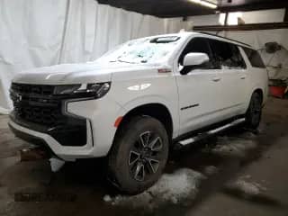2024 Chevrolet Suburban Z71 с VIN 1GNSKDKD9RR213216, выставлен на аукционе Copart как лот 87050484 с пробегом 17 587 миль миль и Списание • Salvage title. История ставок и продаж доступна на DreamBid. Изображение 1.