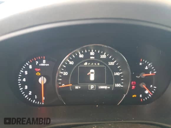 2016 Kia Sorento EX with VIN 5XYPH4A50GG126517, listed as a Copart auction lot 63077045 with 138,898 mi miles and Salvage title. Bid and sale history available at DreamBid. Image 9.