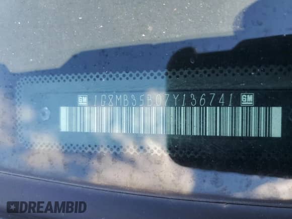2007 Saturn Sky с VIN 1G8MB35B07Y136741, выставлен на аукционе Copart как лот 73228944 с пробегом 84 098 миль миль и Чистый • Clean title. История ставок и продаж доступна на DreamBid. Изображение 12.