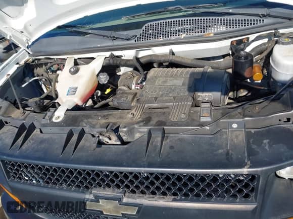 2012 Chevrolet Express Cargo with VIN 1GCWGFCA5C1183889, listed as a IAAI auction lot 43085877 with 168,549 mi miles and . Bid and sale history available at DreamBid. Image 10.