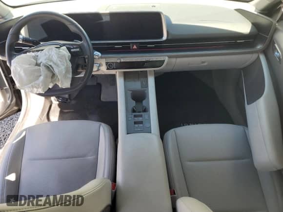 2023 Hyundai Ioniq 6 SEL with VIN KMHM34AC7PA024188, listed as a Copart auction lot 68979925 with Not provided miles and Salvage title. Bid and sale history available at DreamBid. Image 8.