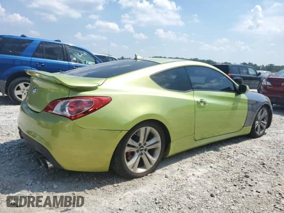2010 Hyundai Genesis Coupe Grand Touring с VIN KMHHU6KH6AU012429, выставлен на аукционе Copart как лот 63928925 с пробегом 117 680 миль миль и Чистый • Clean title. История ставок и продаж доступна на DreamBid. Изображение 3.