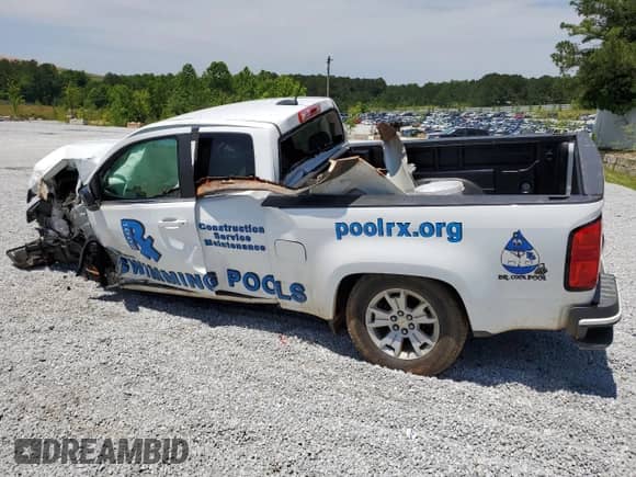 2018 Chevrolet Colorado 2WD LT с VIN 1GCHSCEA9J1165735, выставлен на аукционе Copart как лот 56942795 с пробегом Не указан миль и Списание • Salvage title. История ставок и продаж доступна на DreamBid. Изображение 2.