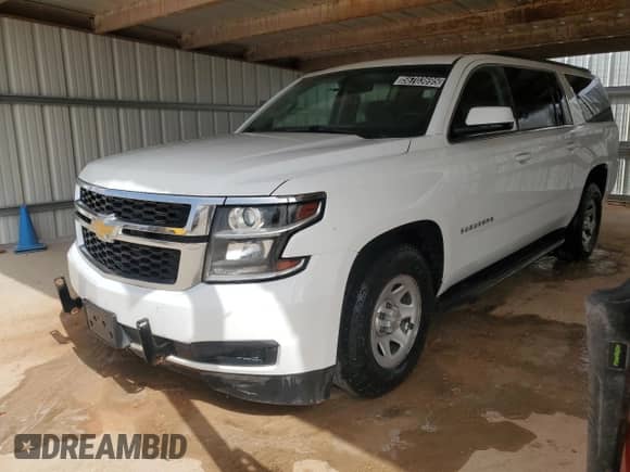 2018 Chevrolet Suburban Commercial z VIN 1GNSKKEC4JR116372, wystawiony jako Copart lot #56703695 z przebiegiem 119 445 mil mil oraz Czysty tytuł • Clean title. Historia ofert i sprzedaży dostępna na DreamBid. Obrazek 1.