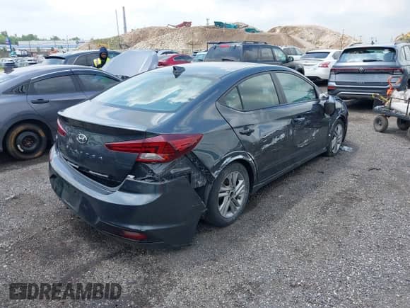 2020 Hyundai Elantra SEL with VIN 5NPD84LF4LH610914, listed as a IAAI auction lot 42722782 with 44,387 mi miles and . Bid and sale history available at DreamBid. Image 4.