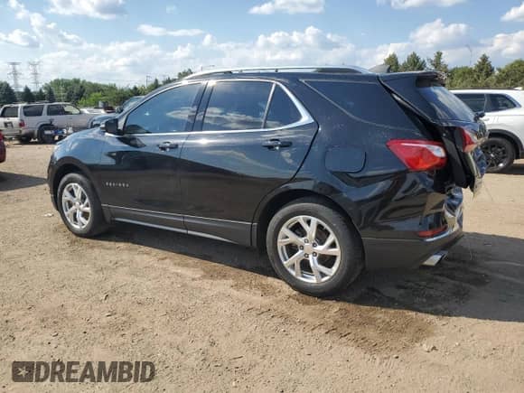 2018 Chevrolet Equinox LT with VIN 2GNAXTEXXJ6217854, listed as a Copart auction lot 63032355 with 95,829 mi miles and Salvage title. Bid and sale history available at DreamBid. Image 2.