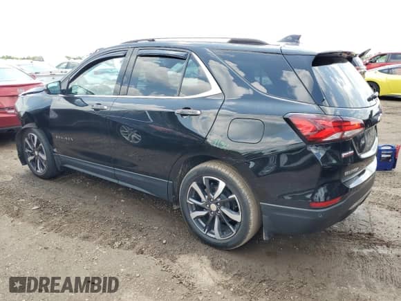 2022 Chevrolet Equinox Premier с VIN 2GNAXXEV2N6154891, выставлен на аукционе Copart как лот 61743625 с пробегом 12 402 миль миль и Списание • Salvage title. История ставок и продаж доступна на DreamBid. Изображение 2.