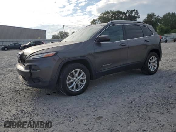 2014 Jeep Cherokee Latitude with VIN 1C4PJMCS7EW224919, listed as a Copart auction lot 81102395 with 103,155 mi miles and Salvage title. Bid and sale history available at DreamBid. Image 1.