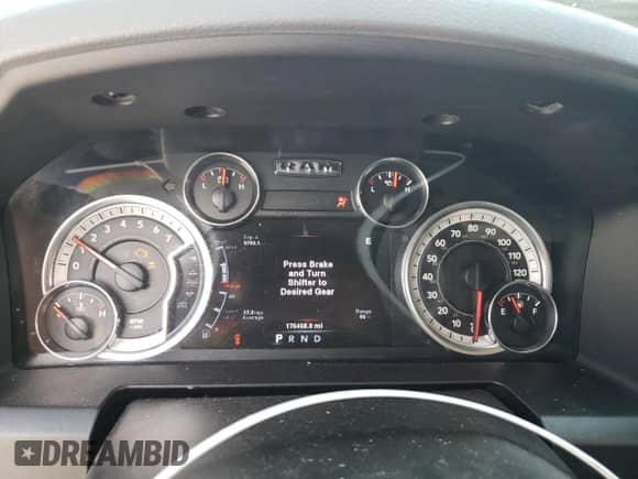 2013 Ram 1500 SLT z VIN 1C6RR6LG3DS707605, wystawiony jako Copart lot #60128605 z przebiegiem 175 458 mil mil oraz Szkoda całkowita • Salvage title. Historia ofert i sprzedaży dostępna na DreamBid. Obrazek 9.