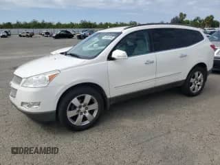 2012 Chevrolet Traverse LTZ с VIN 1GNKRLED0CJ343117, выставлен на аукционе Copart как лот 85080195 с пробегом 158 994 миль миль и Чистый • Clean title. История ставок и продаж доступна на DreamBid. Изображение 1.