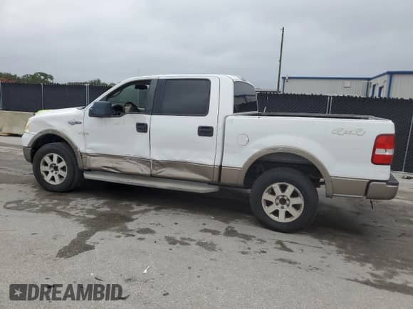 2005 Ford F-150 XLT z VIN 1FTPW14515KD18634, wystawiony jako Copart lot #86272215 z przebiegiem 107 063 mil mil oraz Szkoda całkowita • Salvage title. Historia ofert i sprzedaży dostępna na DreamBid. Obrazek 2.