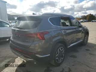 2021 Hyundai Santa Fe SEL Premium with VIN KM8S3DA19MU003858, listed as a Copart auction lot 62676902 with 30,555 mi miles and . Bid and sale history available at DreamBid. Image 4.