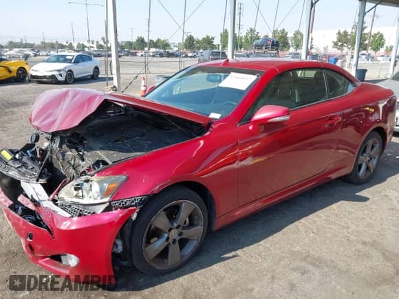 2015 Lexus IS 250 C with VIN JTHFF2C20F2532605, listed as a IAAI auction lot 42944927 with 48,502 mi miles and . Bid and sale history available at DreamBid. Image 17.