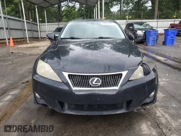 2011 Lexus IS 250 with VIN JTHCF5C25B5051682, listed as a Copart auction lot 69271035 with 229,934 mi miles and Salvage title. Bid and sale history available at DreamBid. Image 5.