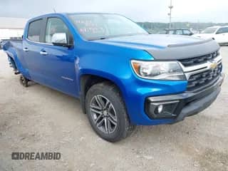 2021 Chevrolet Colorado 4WD LT z VIN 1GCGTCEN1M1139274, wystawiony jako IAAI lot #42798992 z przebiegiem 69 874 mil mil oraz . Historia ofert i sprzedaży dostępna na DreamBid. Obrazek 1.