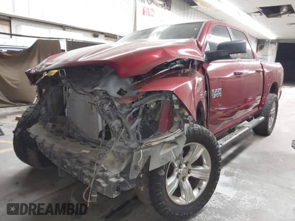 2014 Ram 1500 Sport with VIN 1C6RR7MT5ES153681, listed as a IAAI auction lot 42804109 with Not provided miles and . Bid and sale history available at DreamBid. Image 2.
