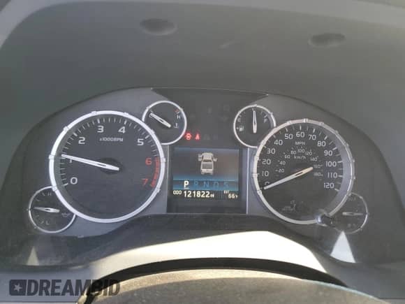 2016 Toyota Tundra SR with VIN 5TFCY5F1XGX020292, listed as a Copart auction lot 87105715 with 121,822 mi miles and Salvage title. Bid and sale history available at DreamBid. Image 9.
