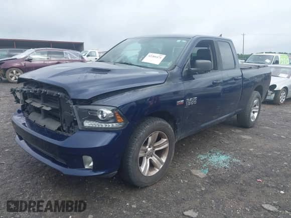 2014 Ram 1500 Sport with VIN 1C6RR6HT2ES413331, listed as a IAAI auction lot 42381471 with Not provided miles and . Bid and sale history available at DreamBid. Image 2.