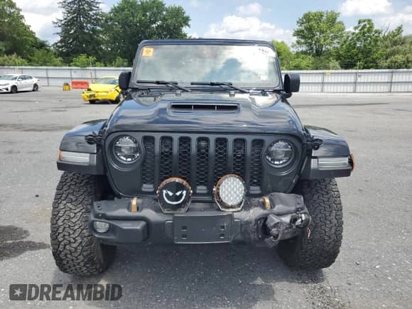 2021 Jeep Wrangler Unlimited Rubicon 392 с VIN 1C4JJXSJ8MW845410, выставлен на аукционе Copart как лот 63160545 с пробегом 28 433 миль миль и Списание • Salvage title. История ставок и продаж доступна на DreamBid. Изображение 5.
