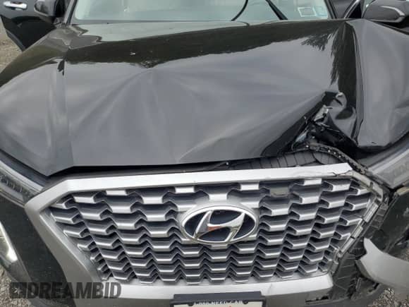 2021 Hyundai Palisade SEL with VIN KM8R4DHE8MU206650, listed as a Copart auction lot 81599495 with 79,750 mi miles and Salvage title. Bid and sale history available at DreamBid. Image 12.