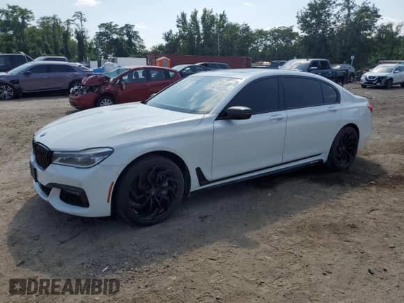 2017 BMW 7 Series ALPINA B7 xDrive with VIN WBA7F2C5XHG422468, listed as a Copart auction lot 66146325 with 146,518 mi miles and Clean title. Bid and sale history available at DreamBid. Image 1.