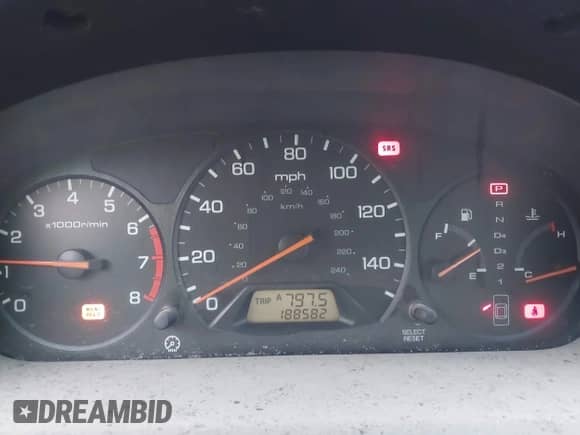 2000 Honda Accord EX with VIN 1HGCG5656YA101625, listed as a IAAI auction lot 43540142 with 188,582 mi miles and . Bid and sale history available at DreamBid. Image 7.