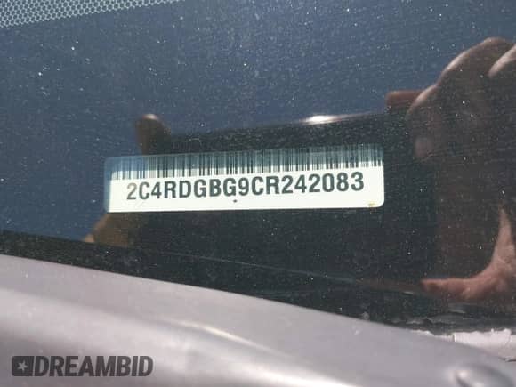 2012 Dodge Grand Caravan SE с VIN 2C4RDGBG9CR242083, выставлен на аукционе IAAI как лот 42279021 с пробегом 147 367 миль миль и . История ставок и продаж доступна на DreamBid. Изображение 9.