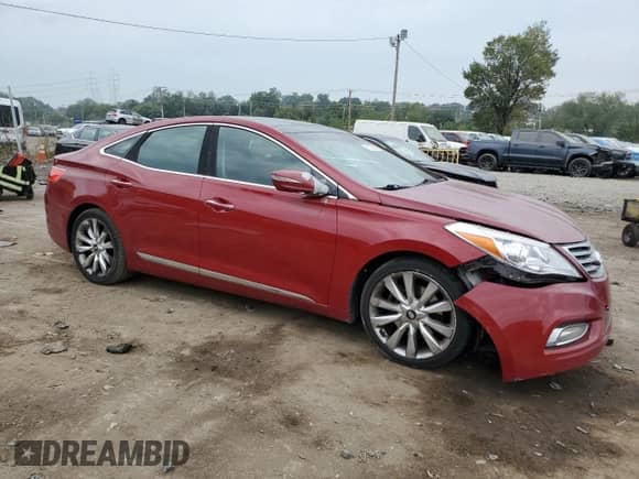 2013 Hyundai Azera с VIN KMHFH4JG2DA269960, выставлен на аукционе Copart как лот 82105665 с пробегом 164 625 миль миль и Списание • Salvage title. История ставок и продаж доступна на DreamBid. Изображение 4.