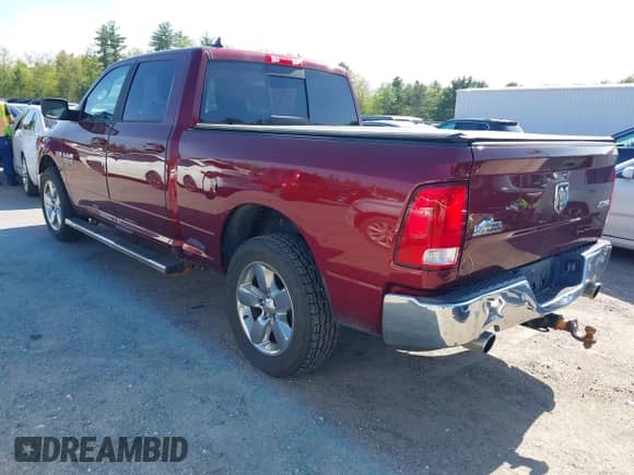 2019 Ram 1500 Big Horn with VIN 1C6RR7TT8KS606267, listed as a IAAI auction lot 42242140 with 81,185 mi miles and . Bid and sale history available at DreamBid. Image 3.