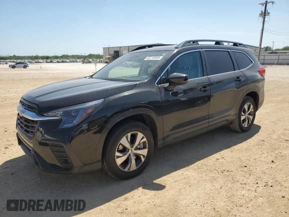 2024 Subaru Ascent Premium с VIN 4S4WMAED4R3420920, выставлен на аукционе Copart как лот 52218545 с пробегом 17 672 миль миль и Списание • Salvage title. История ставок и продаж доступна на DreamBid. Изображение 1.