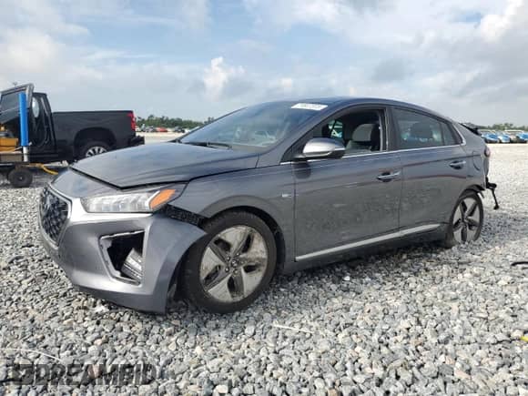 2020 Hyundai Ioniq Limited with VIN KMHC05LC1LU202497, listed as a Copart auction lot 71847375 with 69,882 mi miles and Non repairable. Bid and sale history available at DreamBid. Image 1.