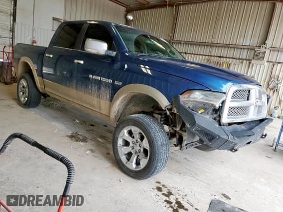 2011 Ram 1500 Big Horn with VIN 1D7RV1CTXBS551540, listed as a Copart auction lot 62893255 with 206,030 mi miles and Salvage title. Bid and sale history available at DreamBid. Image 4.