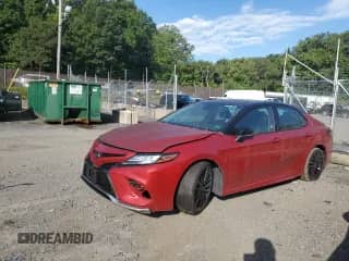 2022 Toyota Camry XSE с VIN 4T1K61AK6NU022609, выставлен на аукционе Copart как лот 70096035 с пробегом 80 470 миль миль и На запчасти • Non repairable. История ставок и продаж доступна на DreamBid. Изображение 1.