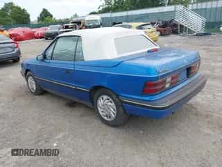 1992 Dodge Shadow with VIN 3B3XP45K7NT324599, listed as a IAAI auction lot 42778235 with 89,108 mi miles and . Bid and sale history available at DreamBid. Image 3.