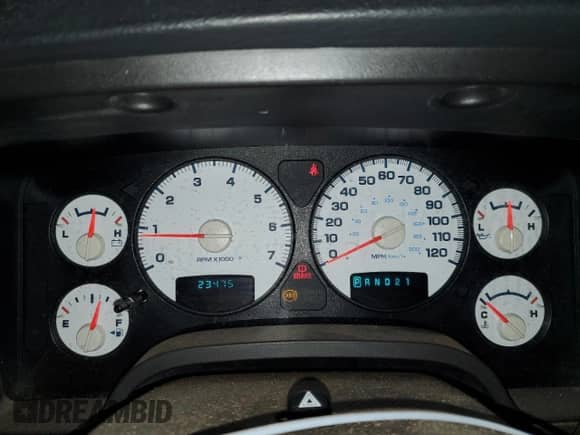 2005 Dodge RAM with VIN 3D7MS46D45G856200, listed as a Copart auction lot 42005555 with 23,474 mi miles and Clean title. Bid and sale history available at DreamBid. Image 9.