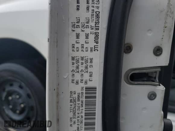 2012 Ram 1500 ST z VIN 1C6RD7FPXCS294516, wystawiony jako Copart lot #83954735 z przebiegiem 210 011 mil mil oraz Czysty tytuł • Clean title. Historia ofert i sprzedaży dostępna na DreamBid. Obrazek 12.